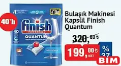 FİNİSH QUANTUM BULAŞIK MAKİNESİ KAPSÜL 40'LI